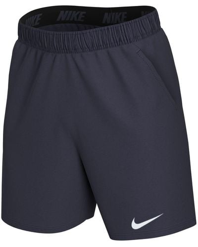 Nike S M NK DF SHRT FL Shorts - Blau
