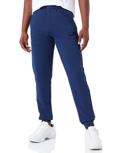 Fila Baska Sportivi Pantaloni Eleganti da Uomo - Blu