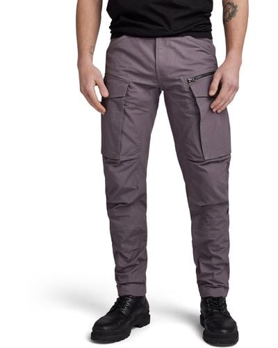 G-Star RAW Pantalones Rovic Zip 3D Regular Tapered Para Hombre - Azul