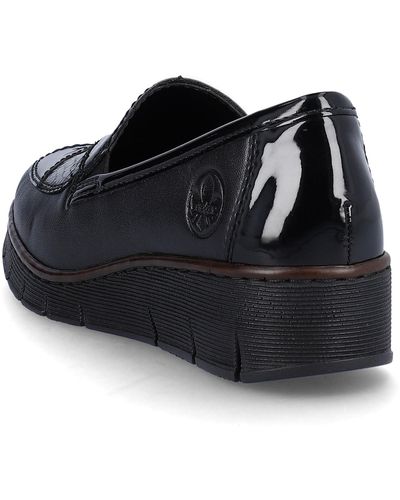 Rieker Glimmer s Shoes 37 EU Black Lea/Pat - Schwarz