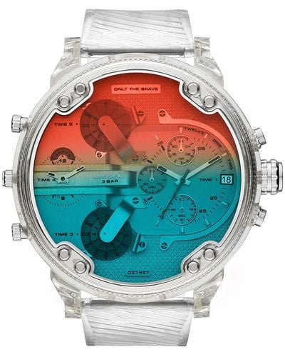 DIESEL Analog Quartz Watch With Polyurethane Strap Dz7427 - Multicolour