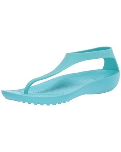 Crocs™ Serena Flip Sandalen - Blau
