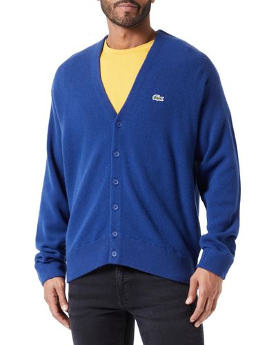 Jersey Lacoste Réptil Azul Marino Hombre Mujer