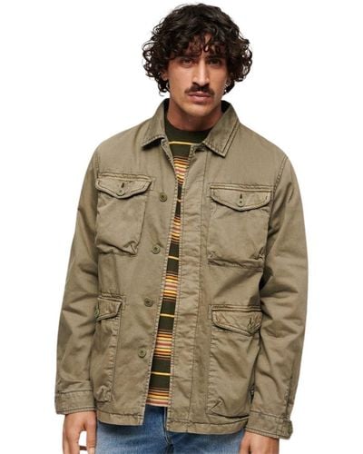 Superdry Military M65 Lw Jacket A1-casual - Green