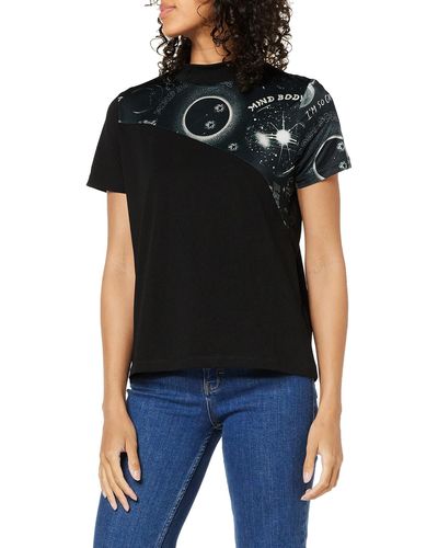 Desigual S TS_Grace Hopper T-Shirt - Schwarz