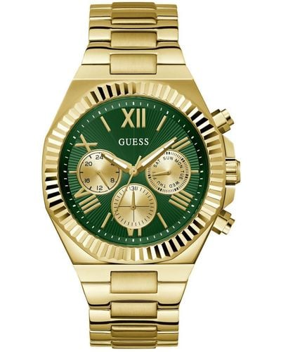 Guess Uhr Armbanduhr Equity GW0703G2 Edelstahl Gold - Mettallic