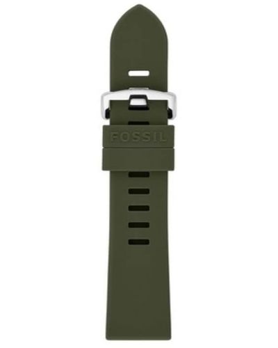 Fossil Strap For Unisex Watches 20 Mm Lug Width - Green