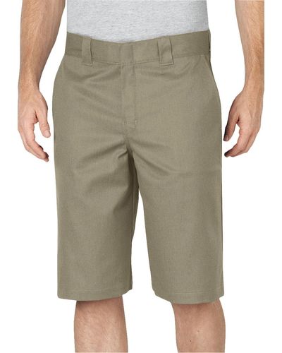 Dickies 13 Inch Relaxed Fit Stretch Twill Work Short - Green
