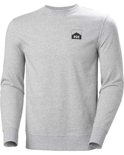 Helly Hansen Nord Graphic Crew Sweatshirt - Grau
