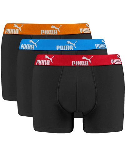 PUMA Promo 100001154 Underwear Shorts Pack Of 3 - Multicolour