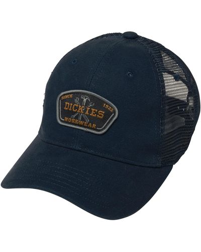 Dickies Trucker Cap Workwear Canvas Baseballkappe - Blau