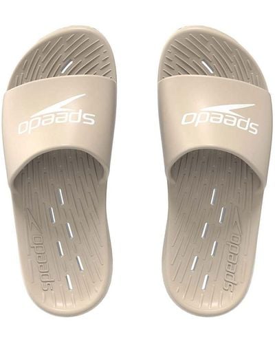 Speedo Slides | Sliders per Piscina | Calzature da Spiaggia - Neutro