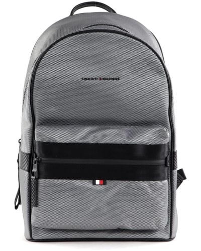 Tommy Hilfiger Elevated Nylon Backpack Am0am08099 - Grey