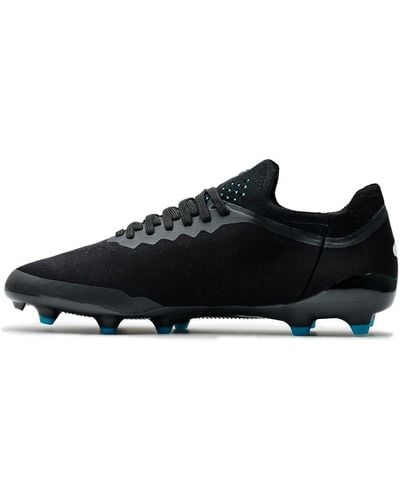 Umbro S Velct 6 Pr Fg Firm Ground Football Boots Black/white/cyn Blue 10.5(45.5)