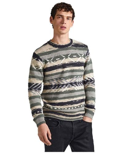Pepe Jeans New Niam Jumper S Green - Grey