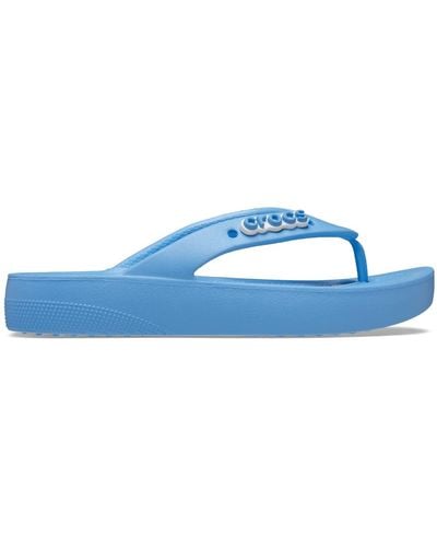 Crocs™ Classic Platform Flip W - Azul