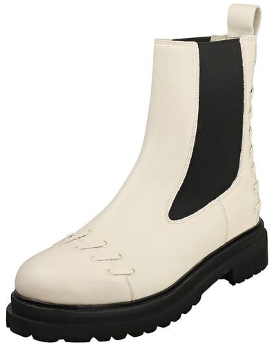 Ted Baker Lukki Womens Ankle Boots In Natural - 7 Uk - Black