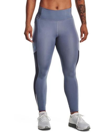 Under Armour S Fly Fast Ankle Tights Cold Blue M