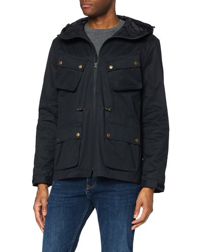 FIND Amazon-Marke: Jacke mit mehreren Taschen - Schwarz