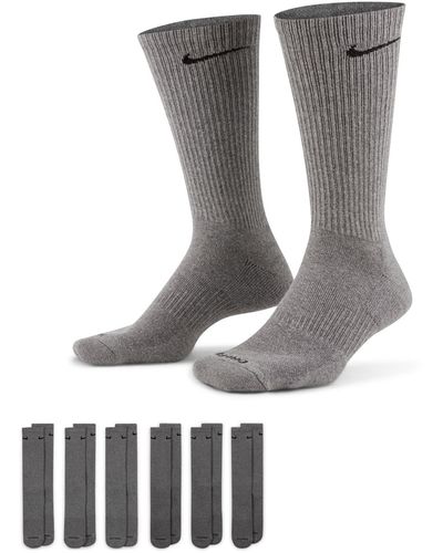 Nike Everyday Plus Cushion Crew Training Socks - Grey
