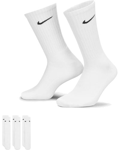 Nike Every Day Lightweight Socks Socken 3er Pack - Weiß