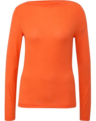 S.oliver Langarmshirt - Orange