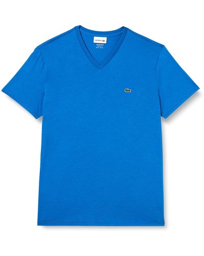 Lacoste Th6710 T-shirt & Turtle Neck Shirt - Blauw