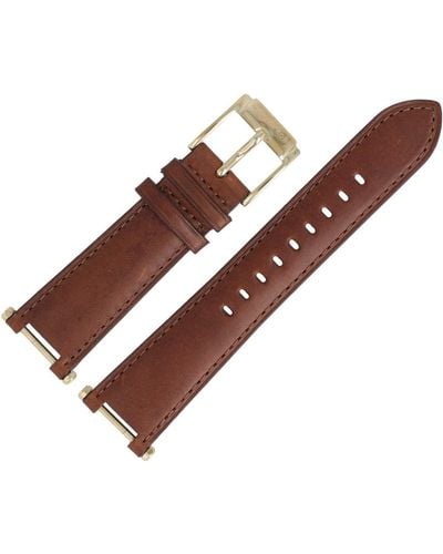Michael Kors Mk-2249 Watch Strap 20 Mm Leather Brown
