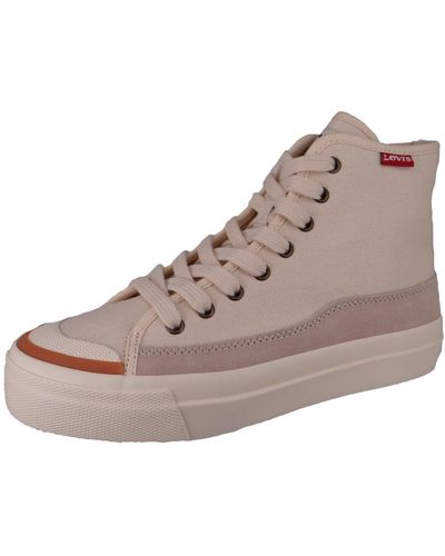 Levi's Square High S Trainers - Brown