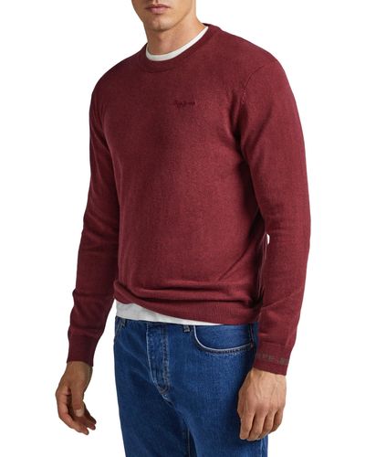 Pepe Jeans Andre Crew Neck - Rosso