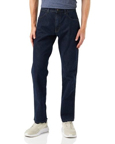 Wrangler Regular Fit Jeans - Blau