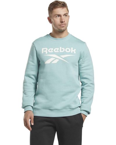 Reebok Identity Graphic Sweatshirt Met Lange Mouwen Voor - Blauw