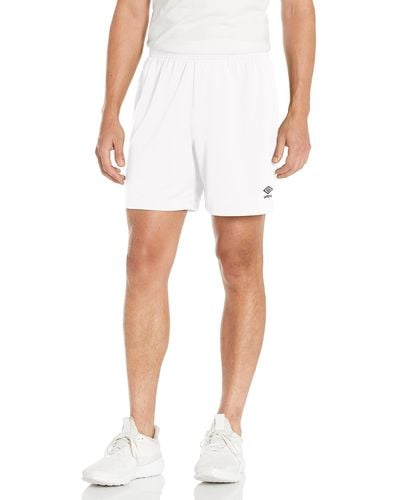 Umbro Erwachsene Field Shorts - Weiß