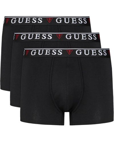 Guess Pack Of 3 Boxer U97g01 Kcd31 A996 - Black