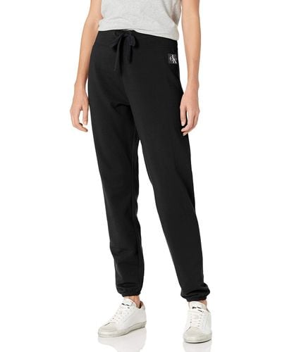 Calvin Klein Logo Jogger Sweatpants - Black