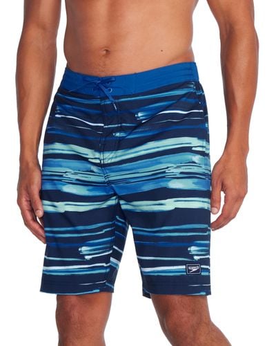 Speedo Standard Swim Trunk Knee Length Boardshort Bondi - Blau