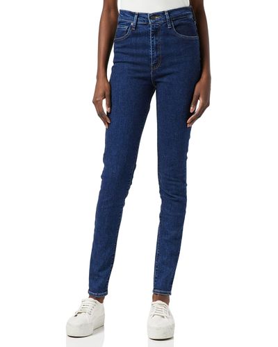 Levi's Mile High Super Skinny Jeans - Blue