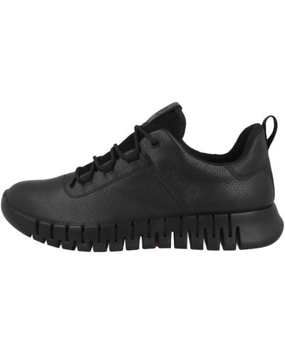 Ecco Gruuv Gore-tex Waterproof Sneaker - Black