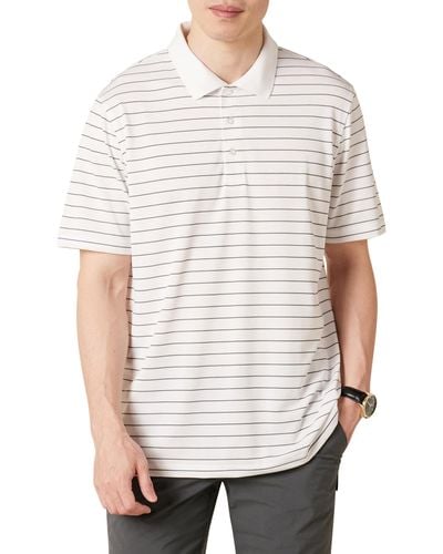 Amazon Essentials Regular-fit Quick-dry Golf Polo Shirt - White
