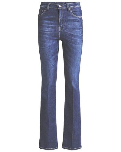 Guess Pantalone ? Jeans Donna Super W91A13D3HM0 - Blu