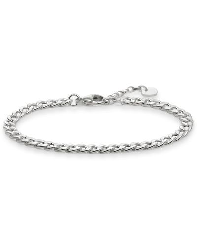 Thomas Sabo Women Silver Chain Bracelet - Lba0105-001-12-l19.5v - Metallic