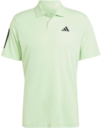 adidas Club 3-stripe Tennis Polo Shirt - Groen