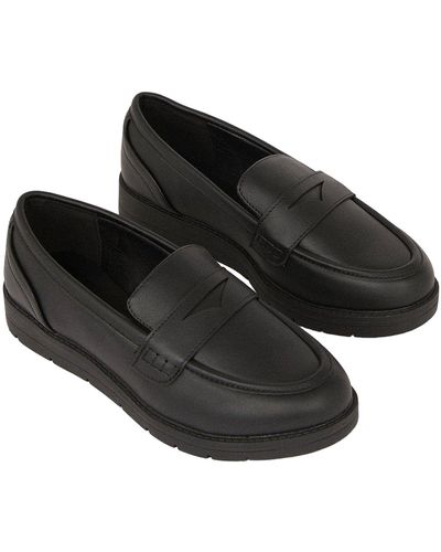 Dorothy Perkins Lilly Wedge Loafer For - Black