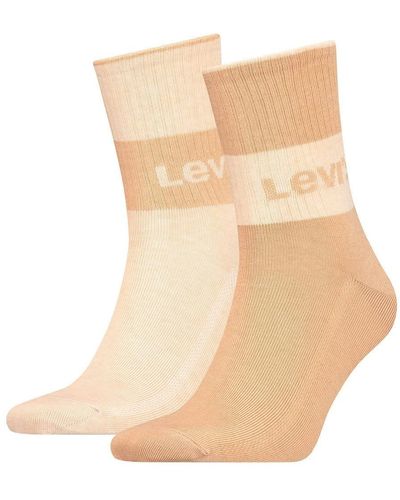 Levi's Chaussettes - Mixte - Tea Brown - Neutre