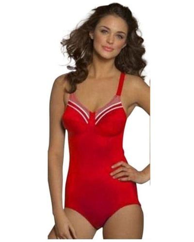 Triumph Doreen O Swiming Costume Red 42b