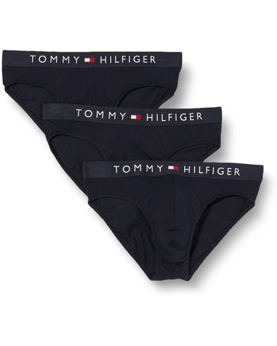 Tommy Hilfiger 3P Brief UM0UM03182 Unterhosen - Blau