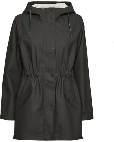 Vero Moda Petite Vmmalou Coated Jacket Noos Petite - Black