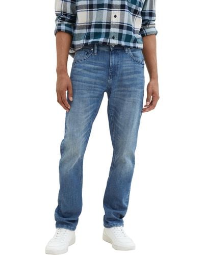 Tom Tailor THERMOLITE® Regular Tapered Fit Jeans - Blau