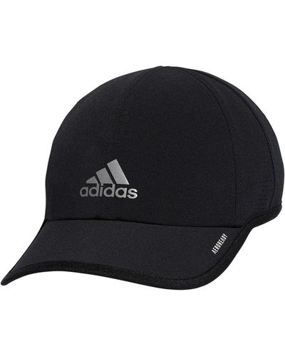 adidas Superlite 2 Relaxed Adjustable Performance Cap Black/White One Size - Schwarz