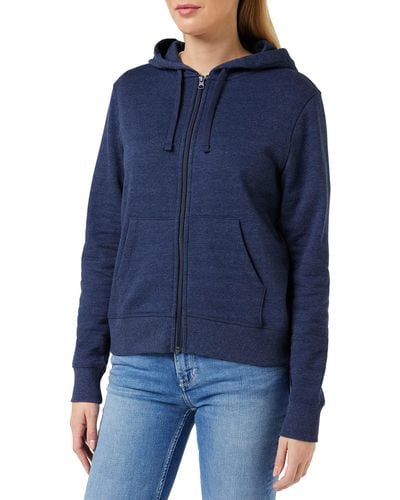 Amazon Essentials Plus Size Fleece Full-zip Hoodie - Blue